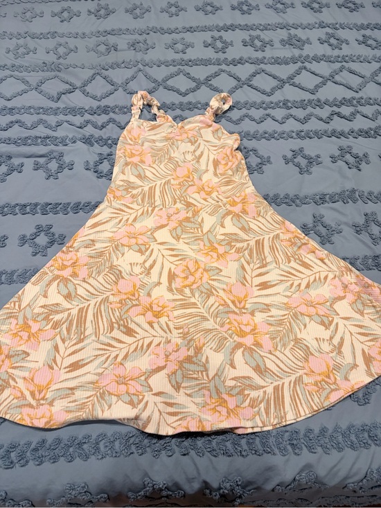 art class Other - art class Pink Floral Leaf Print Casual Dress